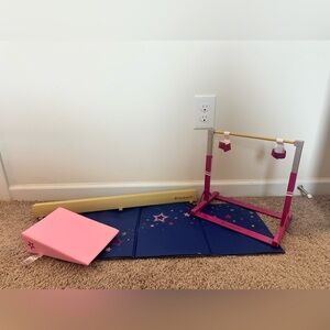 COPY - American girl doll gymnastics set